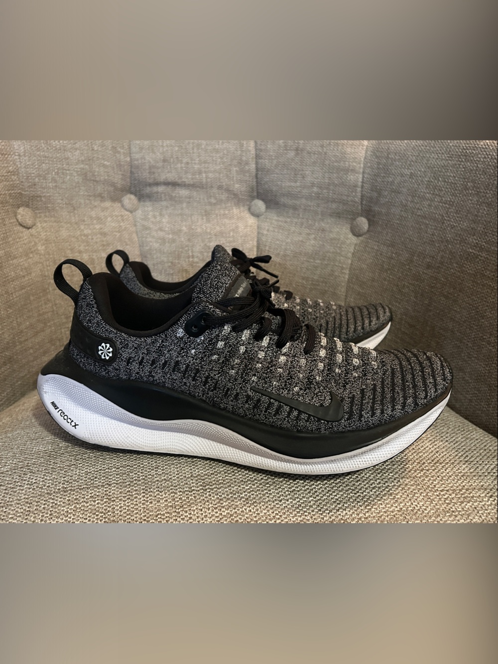 Women’s Nike ReactX Infinity Run 4 in Oreo (Black & White)